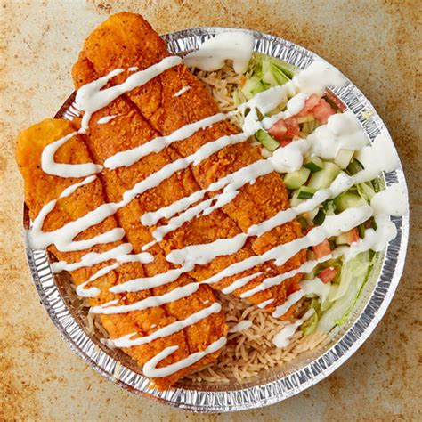 Shah's halal was established in 2005 with one food cart in richmond hill queens on 121st and liberty avenue, and we've been tantalizing taste buds ever since. Fried Fish Over Rice - Burtonsville