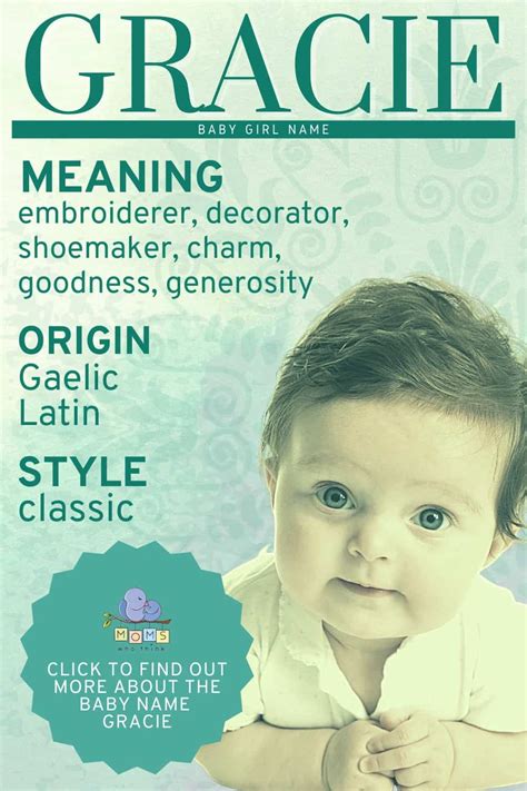 Gracie Name Meaning And Origin Middle Names For Gracie