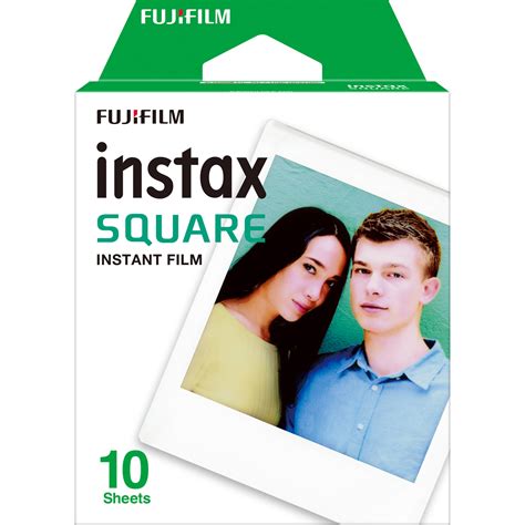 Fujifilm Instax Square Instant Film 10 Exposures 16549278 Bandh