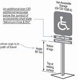 Ada Requirements For Handicap Parking