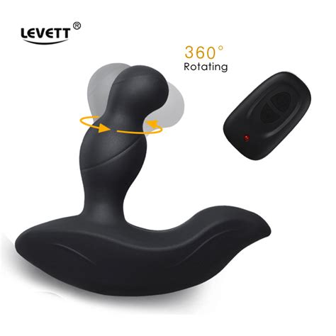 Levett Louis 3 Mode Tickling Male Prostate Massager 360 Degree Rotation