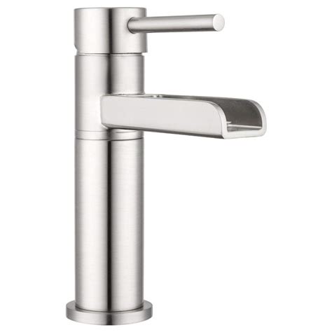 Vccucine brushed nickel single handle bathroom faucet. Lakewood Waterfall Single Lever Bathroom Faucet by Pacific ...