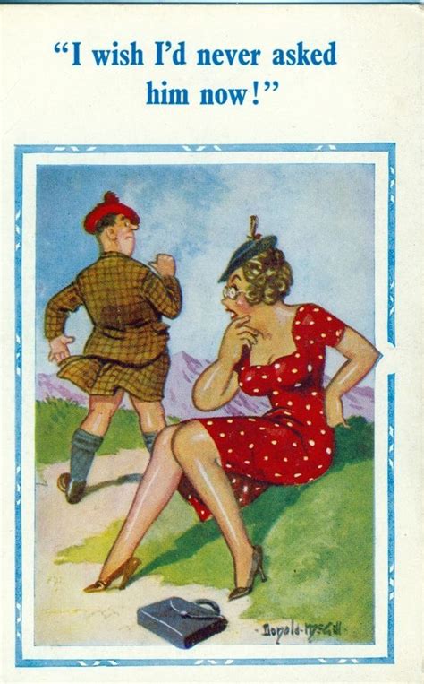 Postcard Comic Donald Mcgill D Constance Series No 2165 Funny Cartoon