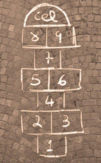 Escoja los juegos tradicionales que pertenecen a quito: Juego de la "Rayuela" o "Castro" | Juegos tradicionales ...