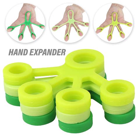 ztoo 1pcs silicone hand expander finger hand grip finger training