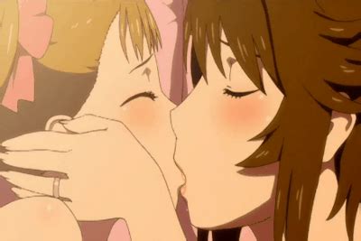 Hot Anime Lesbians Kissing