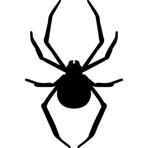 Artrópodos araña animales silueta | Descargar Iconos gratis