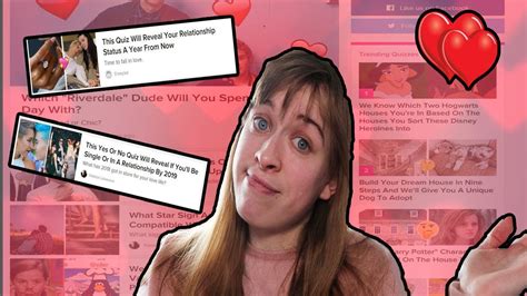 Taking Buzzfeed Love Quizzes Itsbecky Youtube