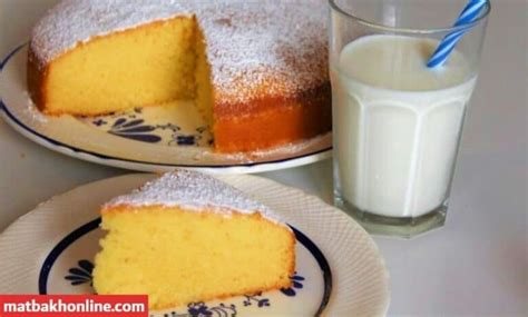 طريقة عمل الكيكة باللبن الحليب اللذيذة والهشة بسهولة في المنزل مطبخ أونلاين