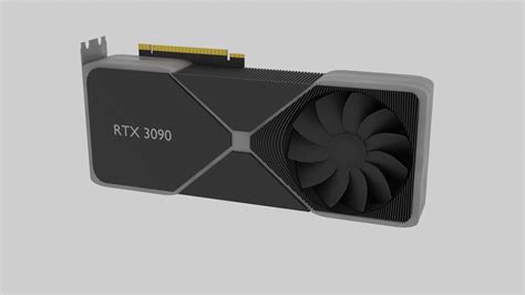 Rtx 3090 Free 3d Model Cgtrader