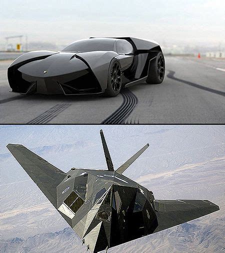Lambo Inspired By Stealth Bombers Lamborghini Ankonian Stealth