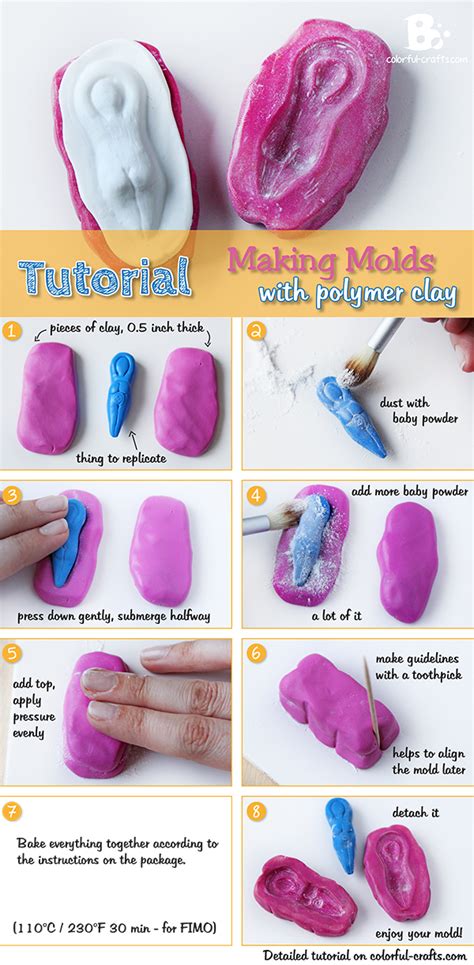 How To Make A Polymer Clay Mold