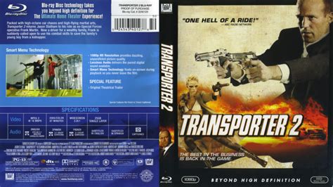 Transporter 2 Blu Ray Cover And Label 2005 R1
