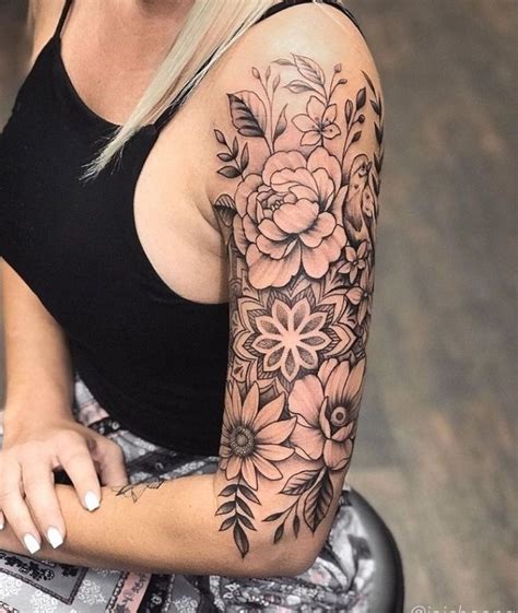 Tatuagem Feminina Curso de tatuagem Tatuagem braço inteiro feminino