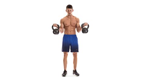 Kettlebell Biceps Curl Exercise Video Guide Muscle And Fitness