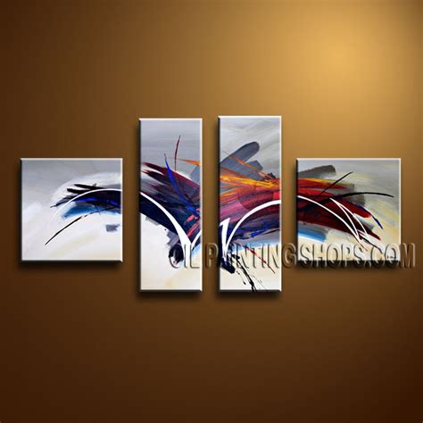 Colorful Modern Abstract Painting Hand Painted Art Paintings For Living