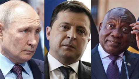 African Leaders To Visit Russia Ukraine On Potential Peace Talk Ramaphosa
