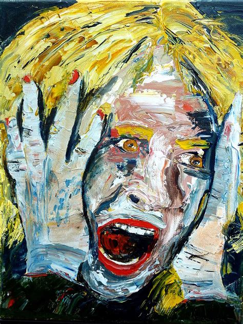Scream Three Painting By John Barney Fine Art America