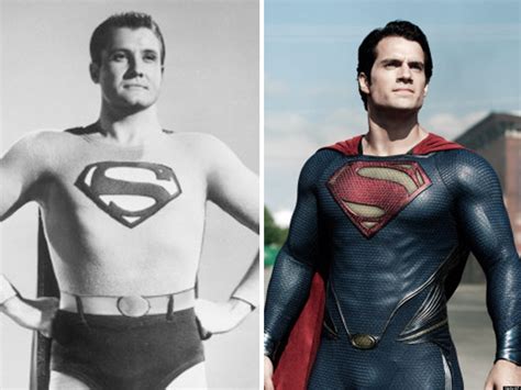 The Changing Face Of Superman Actors Who Have Portrayed The Comic Book