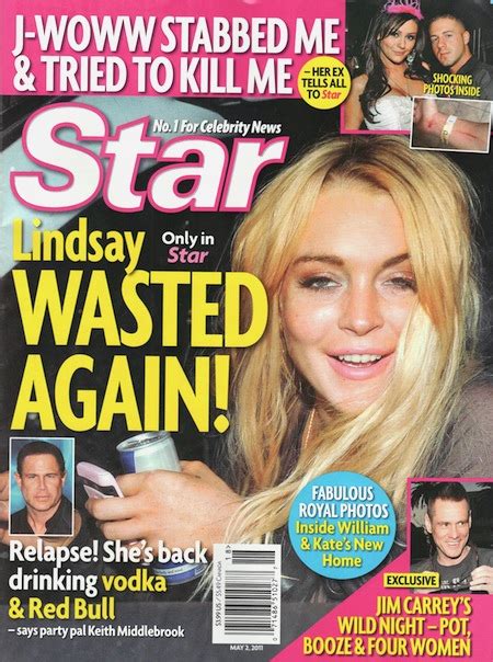 Keith Middlebrook Lindsay Lohan Star Magazine The Real Story Keith