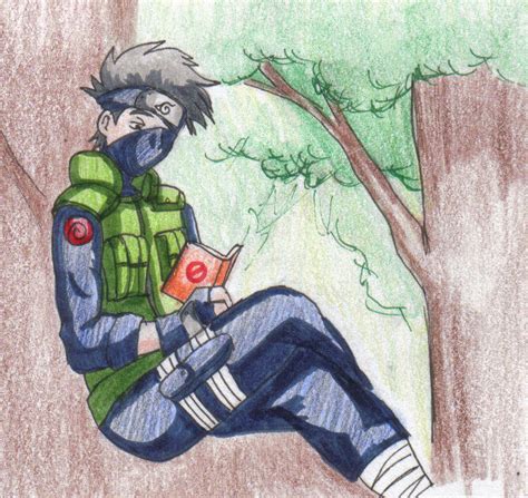 Kakashi In A Tree By Silverdiamond On Deviantart