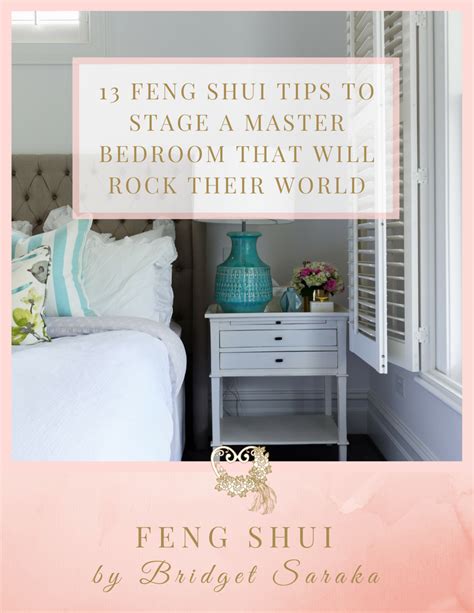 13 Feng Shui Tips To Stage A Master Bedroom That Will Rock Their World
