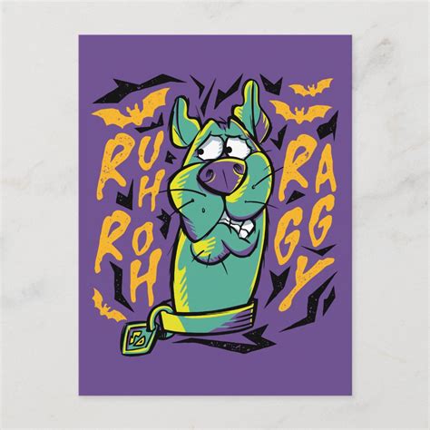 Scooby Doo Ruh Roh Raggy Postcard Zazzle