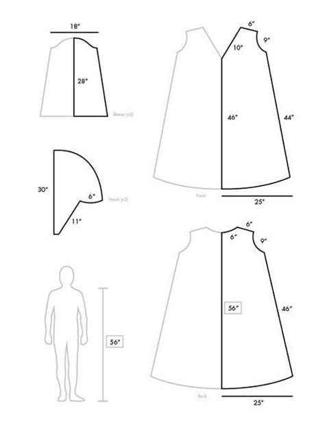 Grim Reaper Cloak Sewing Pattern Eleshaabiya