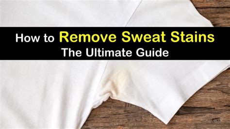 5 Simple But Powerful Ways To Remove Sweat Stains