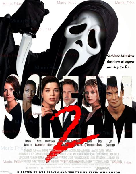 Scream 2 1997 Edit By Mario Frías Best Horror Movies Scary Movies
