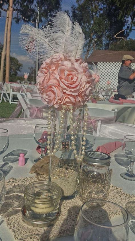 Decorate with 1920's theme decorations. Table decor | Decor, Table decorations, 1920s theme