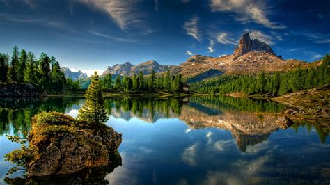 🔥 Download Landscapes Nature Lakes Scene Wallpaper By Brendaw14