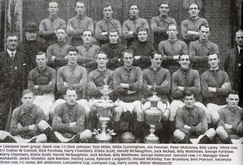 Squad Picture For The 1920 1921 Season Lfchistory Stats Galore For