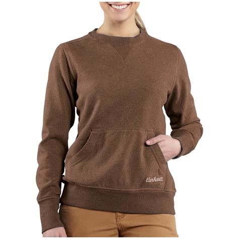 Womens Carhartt® Clarksburg Crewneck Sweatshirt 427573 Sweatshirts