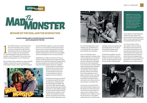 Classic Monsters Magazine Issue 21 Classic Monsters Shop