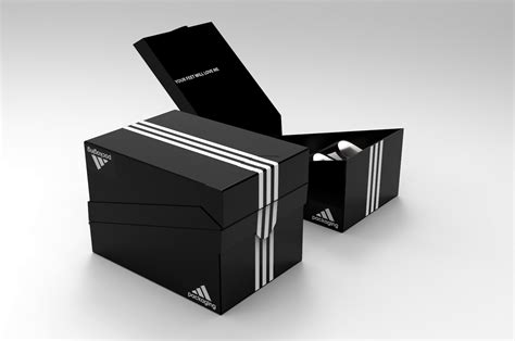 Adidas Shoe Box Student Project On Packaging Of The World Creative