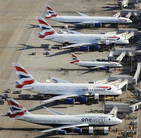 British Airwayss Fleet Heatrow Fly Plane Aircraft Cargo Aircraft