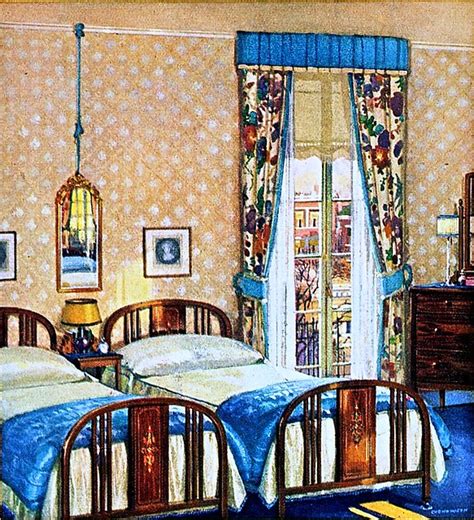 1924 bedroom from a simmons ad in the november 1924 issue … flickr