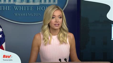 Press Secretary Kayleigh Mcenany White House Press Conference