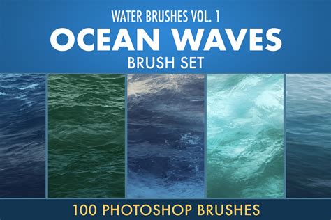 Ocean Waves Photoshop Brush Set FilterGrade