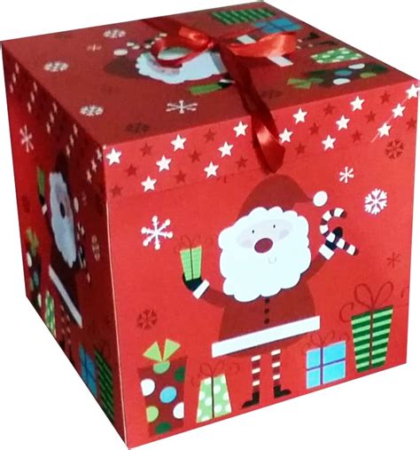 Red Ribbon Quality Christmas Eve T Box Large Xmas Present Wrapping