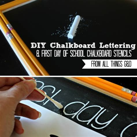 Easy Chalkboard Lettering Tutorial