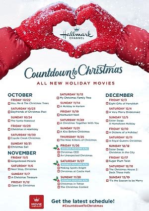 Hallmark Channel Countdown To Christmas Celebrate The Movie Magic