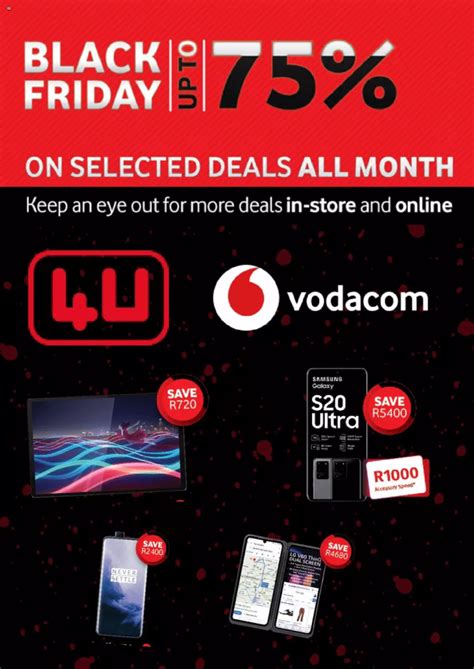What Online Stores Will Have Black Friday Deals - Vodacom Black Friday Deals & Specials 2021