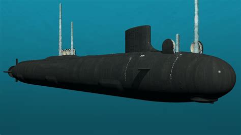 Illustration Of The First Virginia Class With Vpm Uss Arizona Ssn 803