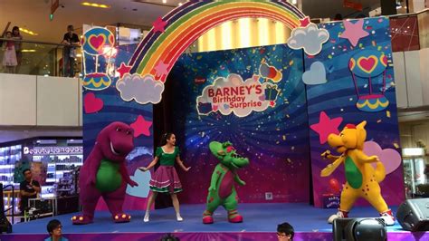 Barneys Birthday Surprise Live Show At United Square Singapore Part