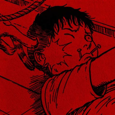 Souichi Tsujii Icon Red 5 Anime Anime Demon Dark Art Illustrations