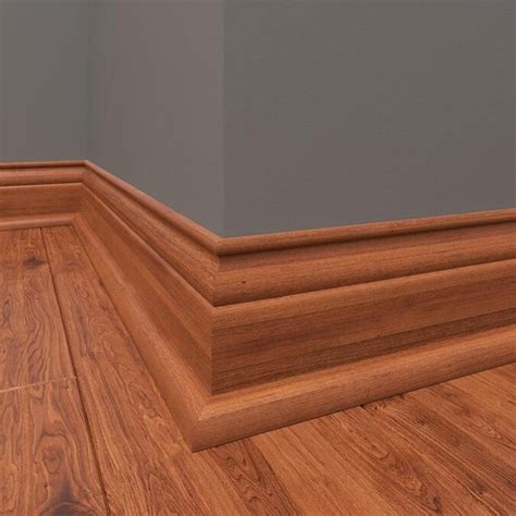 34 In X 34 In X 12 Ft Stained Oak Wood Quarter Round Moulding In The