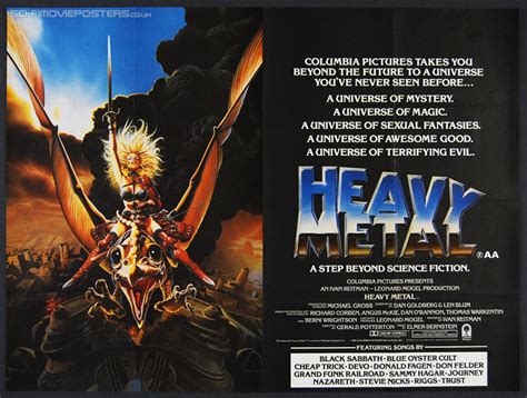 Shop allposters.com to find great deals on heavy metal posters for sale! Heavy Metal (1981) ~ The Vintage Cult Film Club