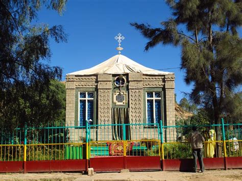 The Ancient Orthodox Church With Ark Of Covenantin In Axum City